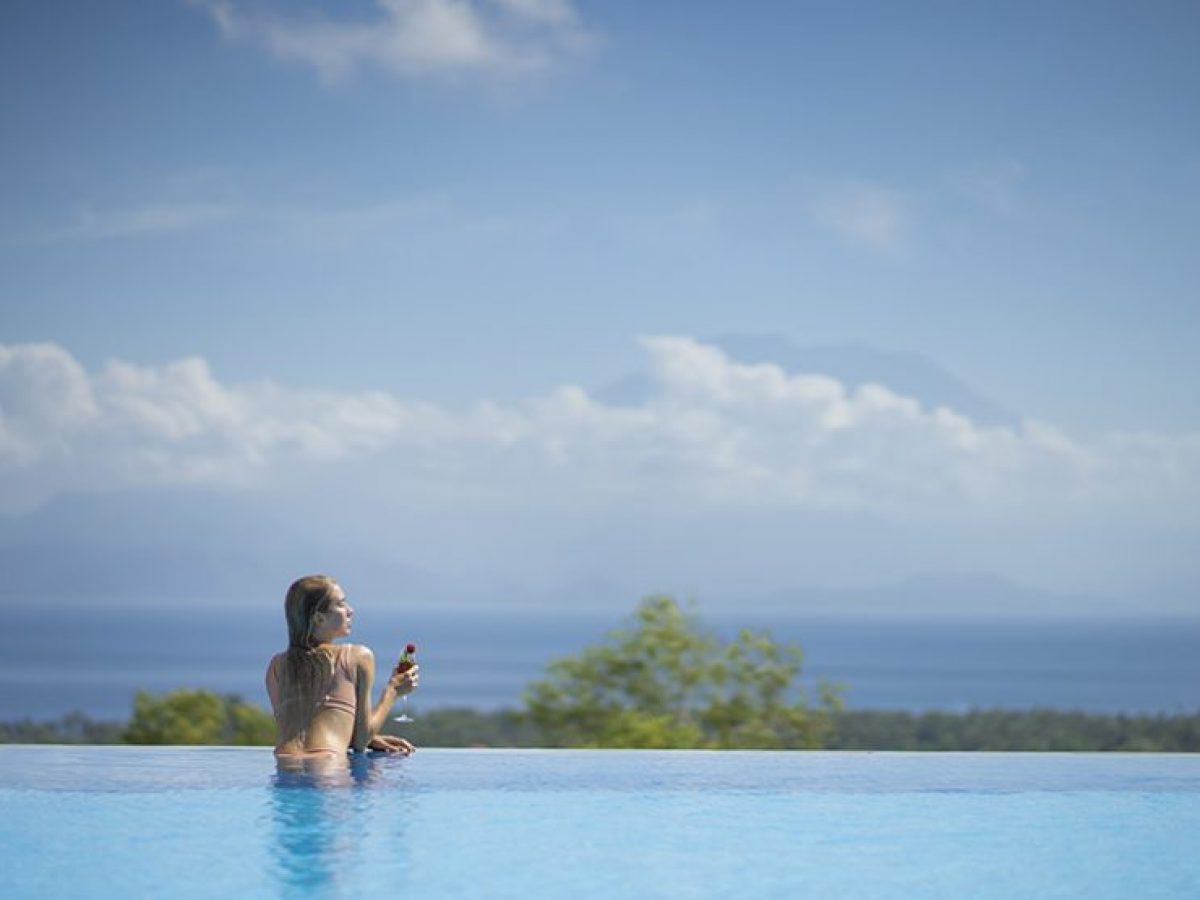 Infinity Pool at Semabu Hills Hotel Nusa Penida