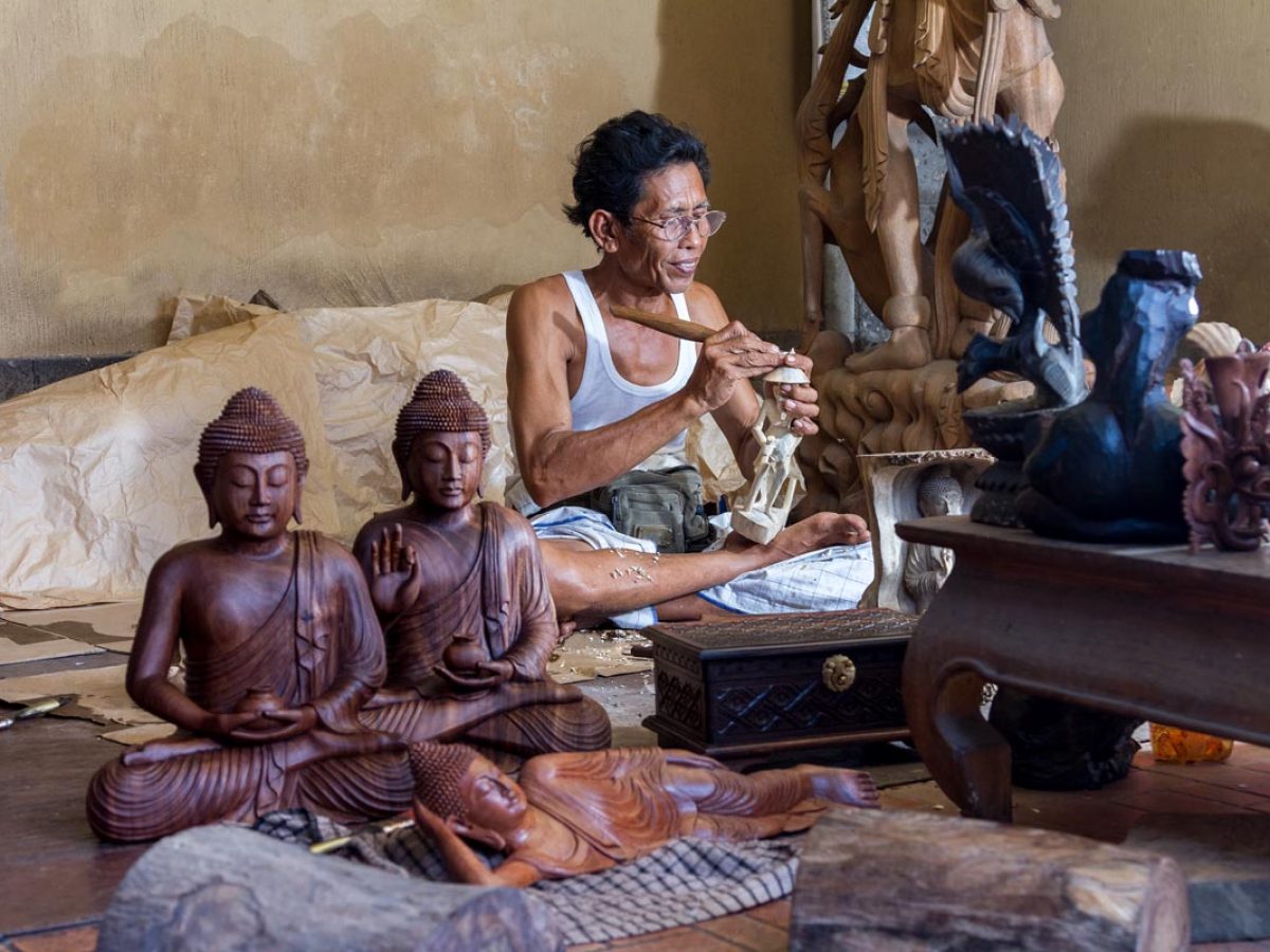 Royal Bali Heritage - Mas wood carpenter - traditional wood carving
